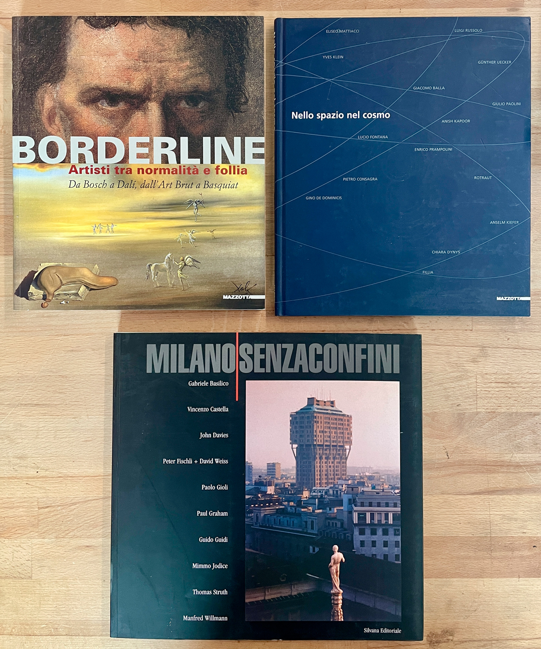 COLLETTIVE D'ARTE ITALIANA - Lotto unico di 3 cataloghi