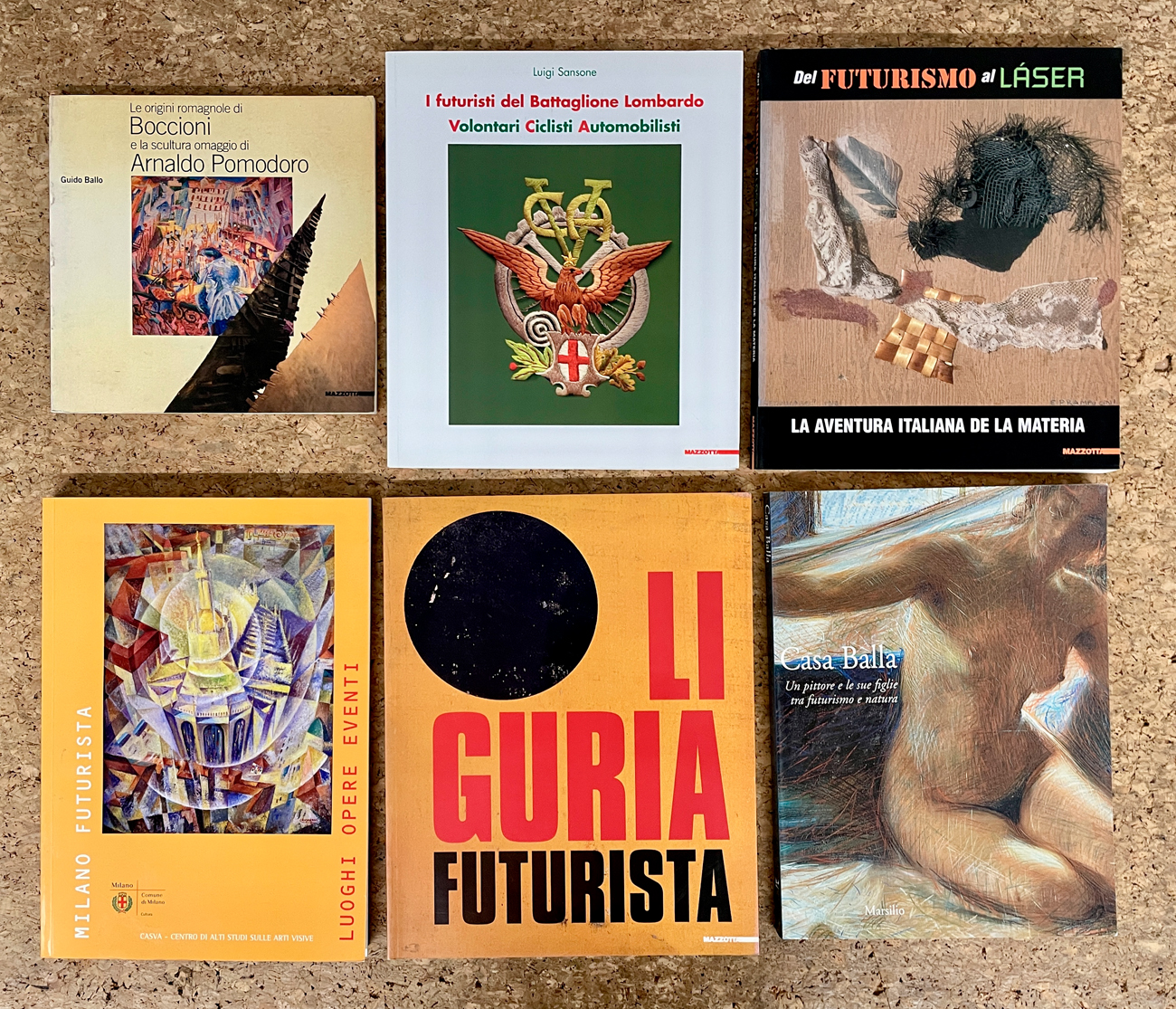 FUTURISMO - Lotto unico di 6 cataloghi