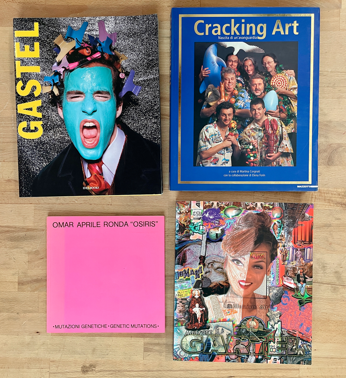 ARTE CONTEMPORANEA - Lotto unico di 4 cataloghi