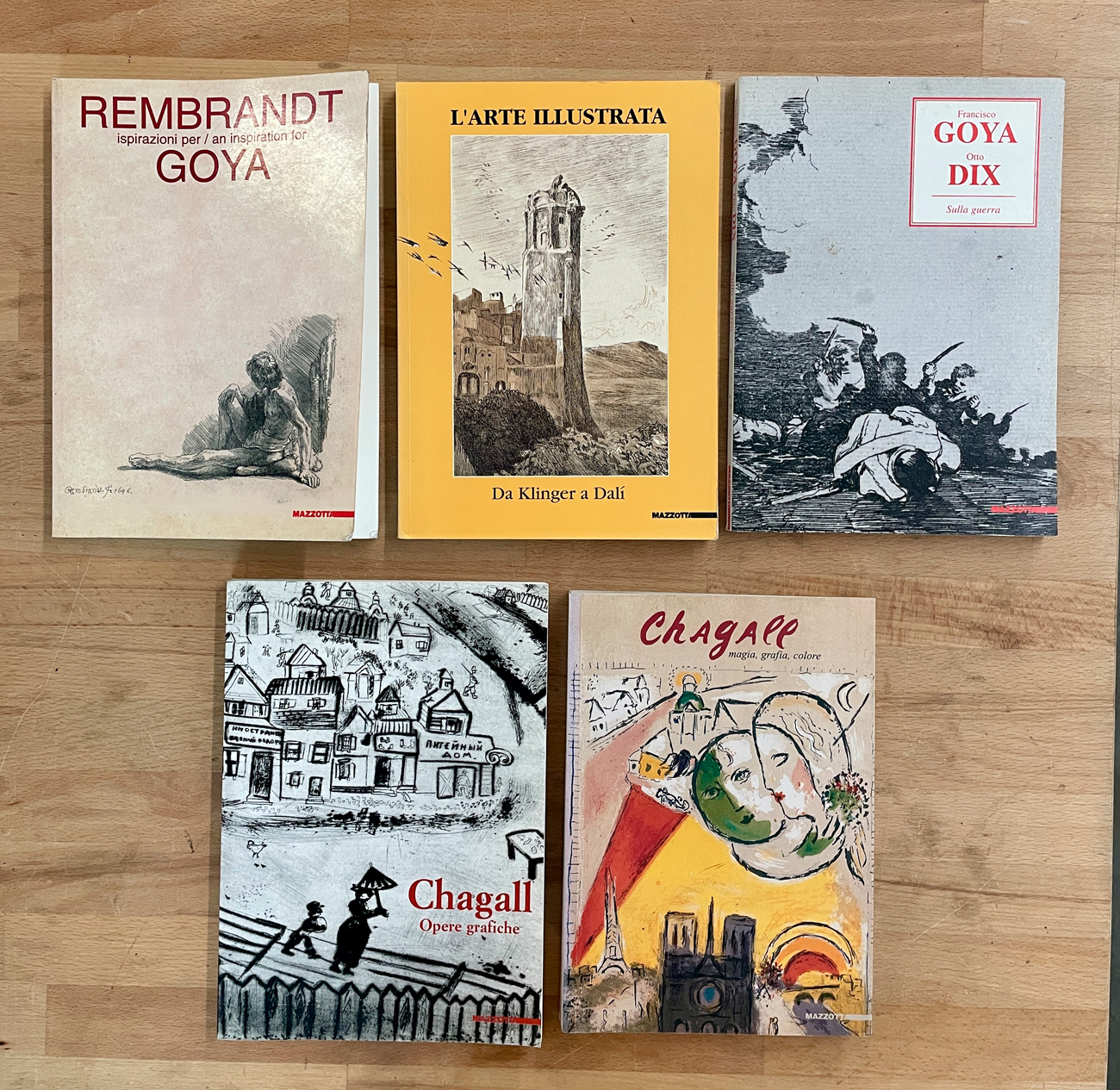 PROTAGONISTI DEL 900 - Lotto unico di 5 cataloghi