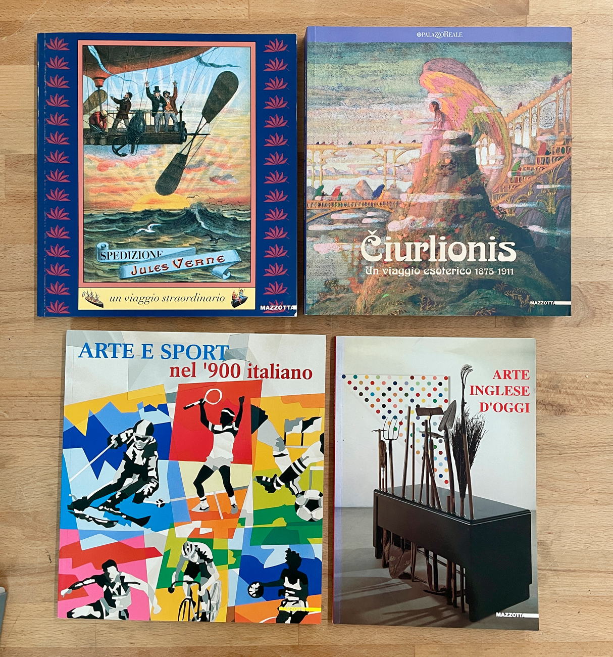 COLLETTIVE DEL'ARTE - Lotto unico di 4 cataloghi