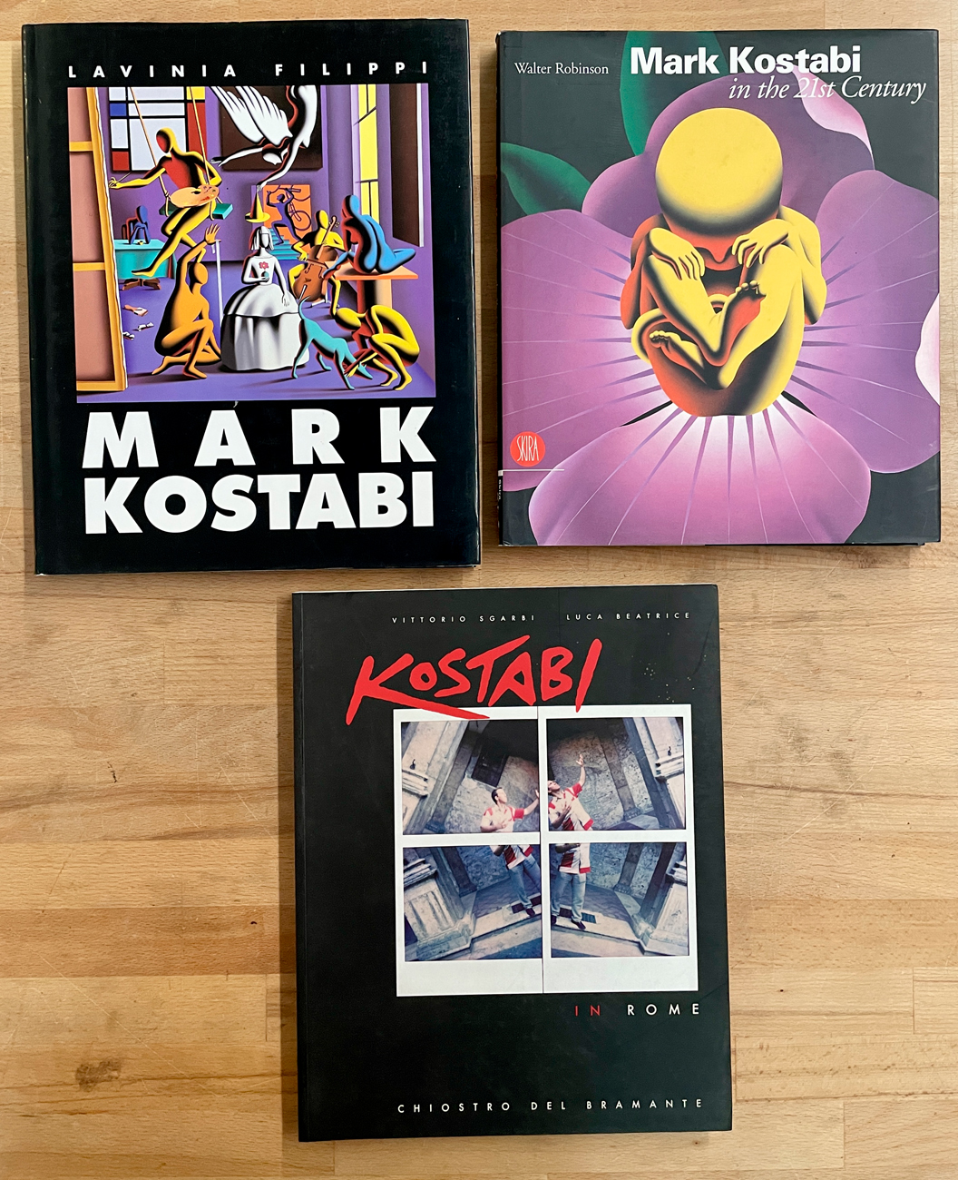 MARK KOSTABI - Lotto unico di 3 cataloghi