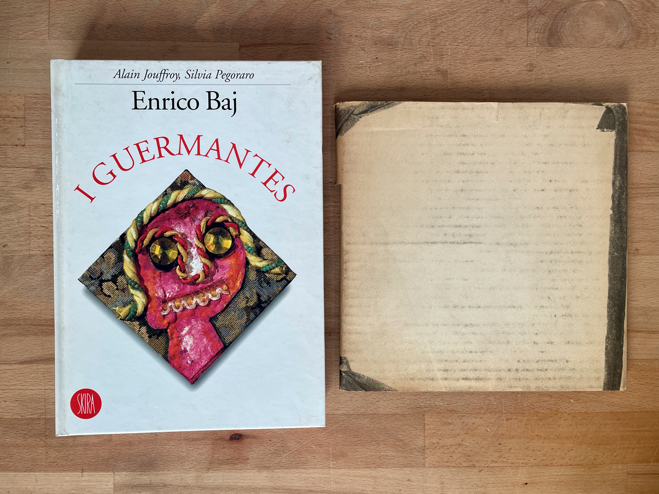 ENRICO BAJ E SANDRO MARTINI - Lotto unico di 2 cataloghi