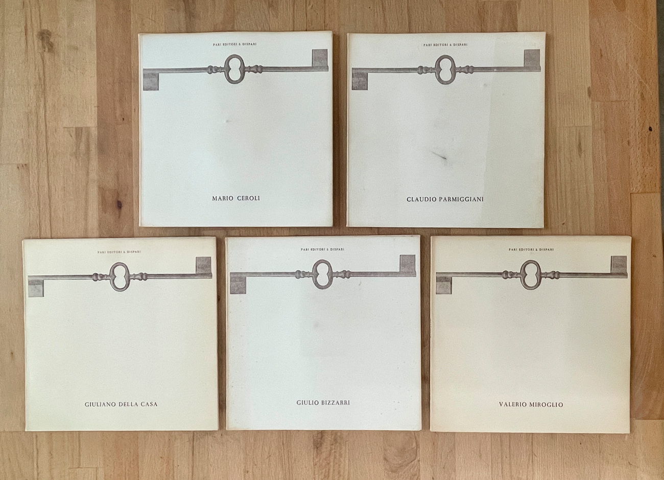EDIZIONI PARI & DISPARI - Lotto unico di 5 edizioni