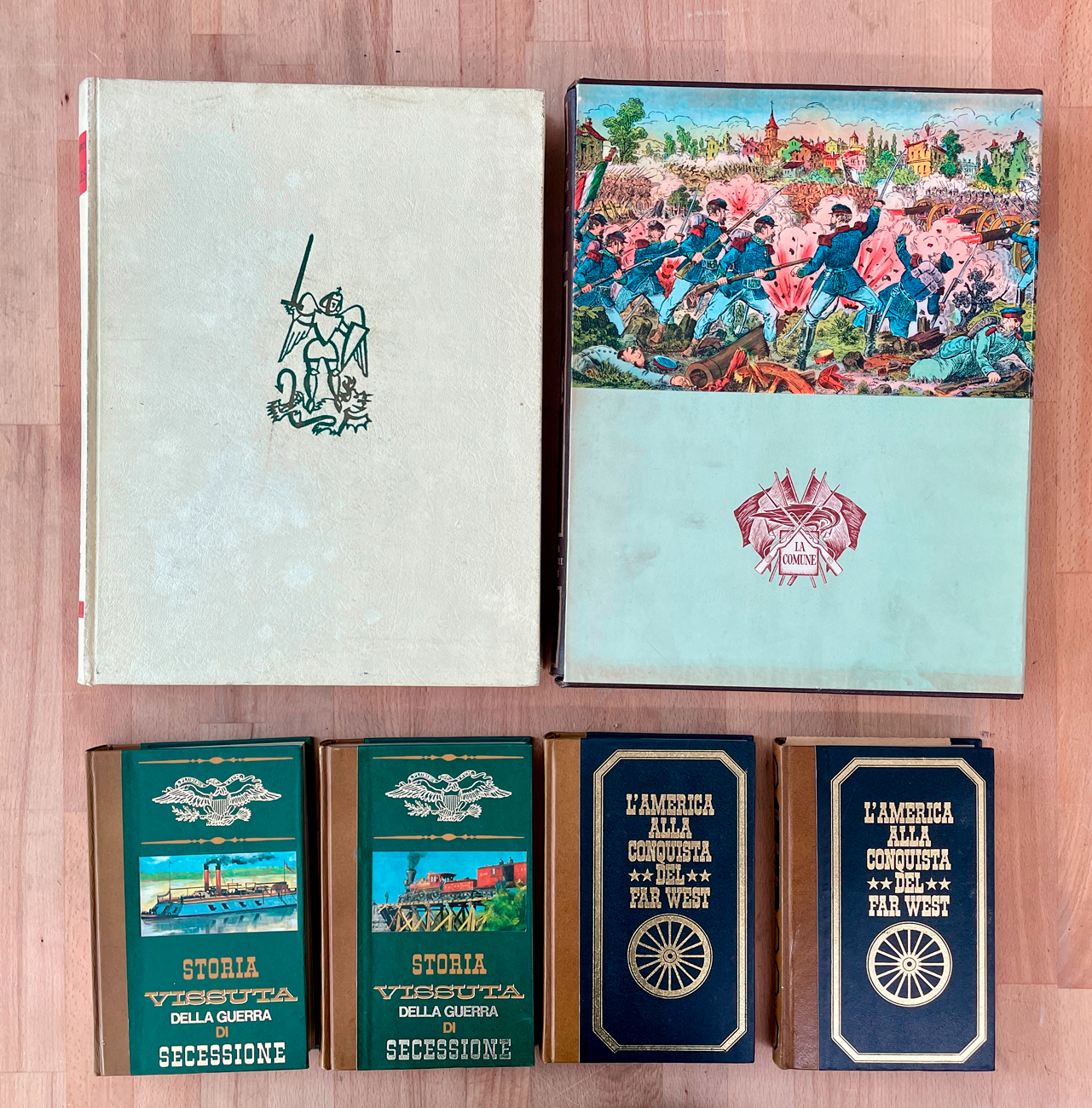 STORIA AMERICANA E EUROPEA - Lotto unico di 6 volumi