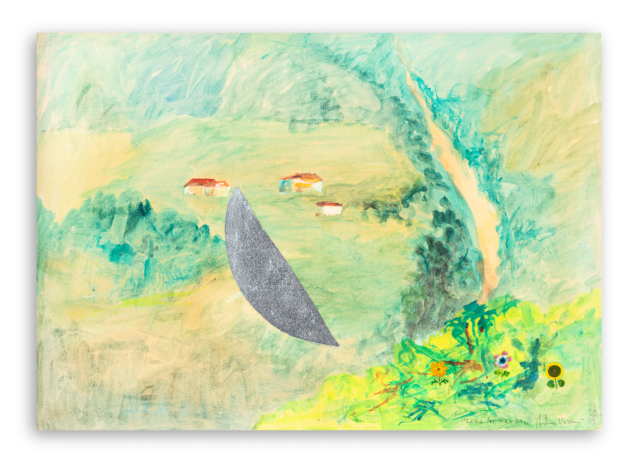 ARTURO VERMI (1928-1988) - Luna in Ganda