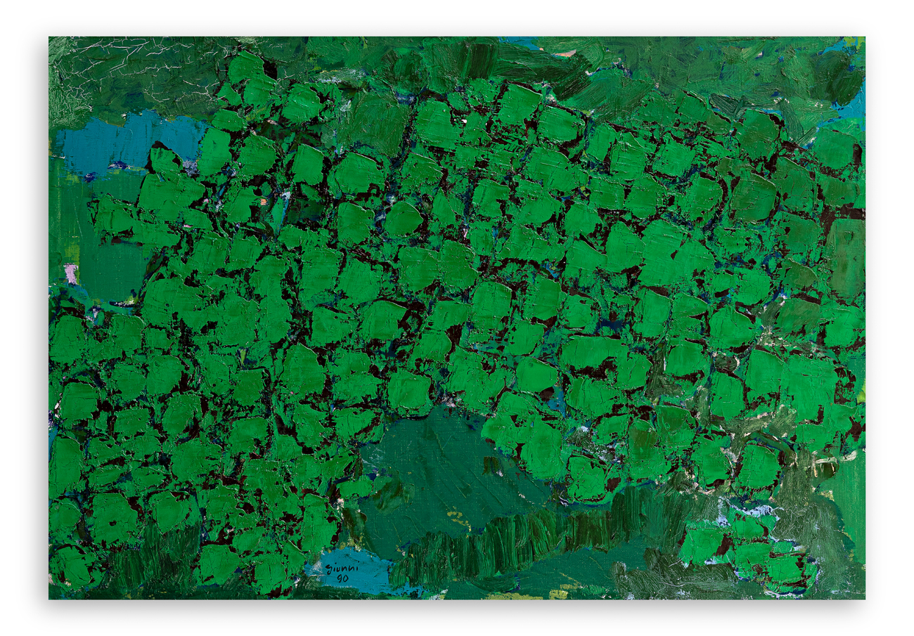 PIERO GIUNNI (1912-2000) - La verde corona, 1990