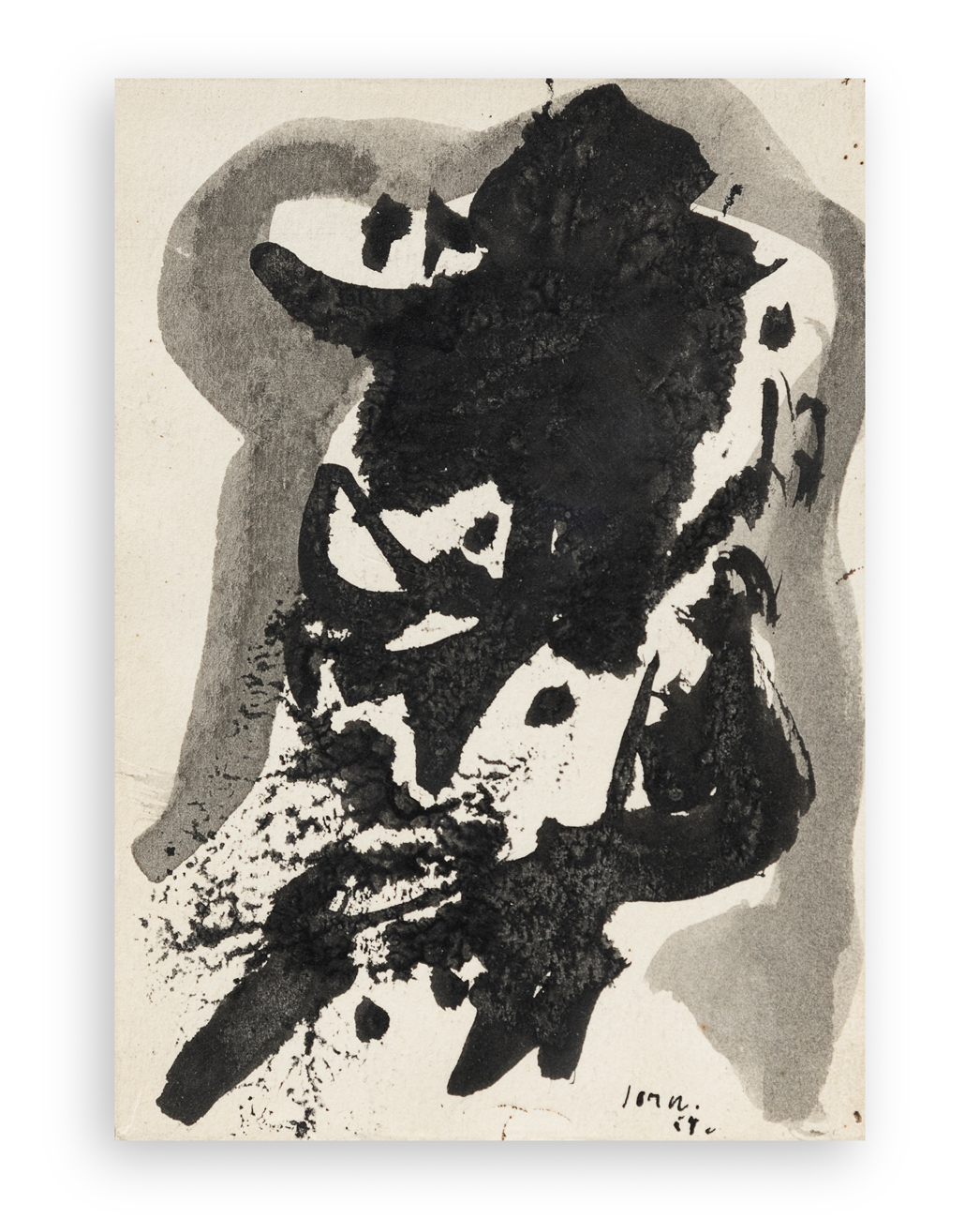 ASGER JORN (1914-1973) - Senza Titolo, 1954