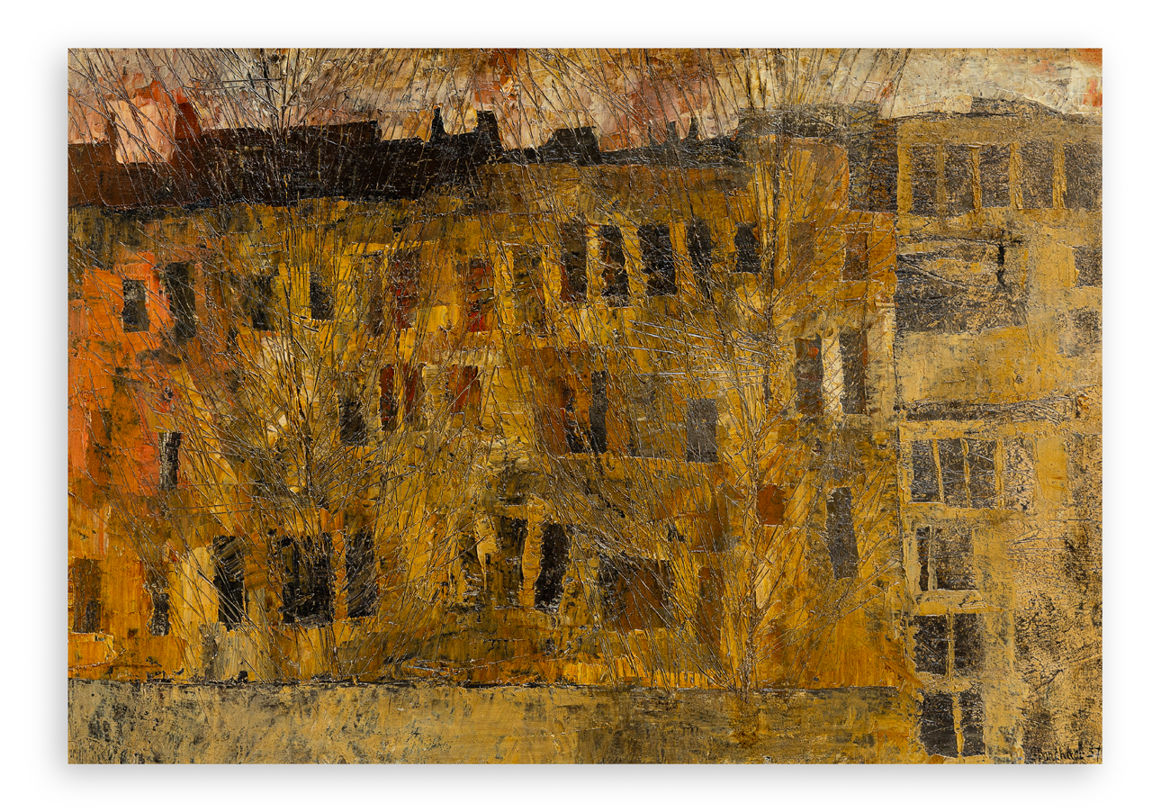 GIUSEPPE BANCHIERI (1927-1994) - Periferia, 1957