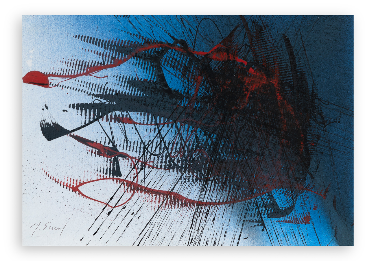 YASUO SUMI (1925-2015) - Senza Titolo, 1998