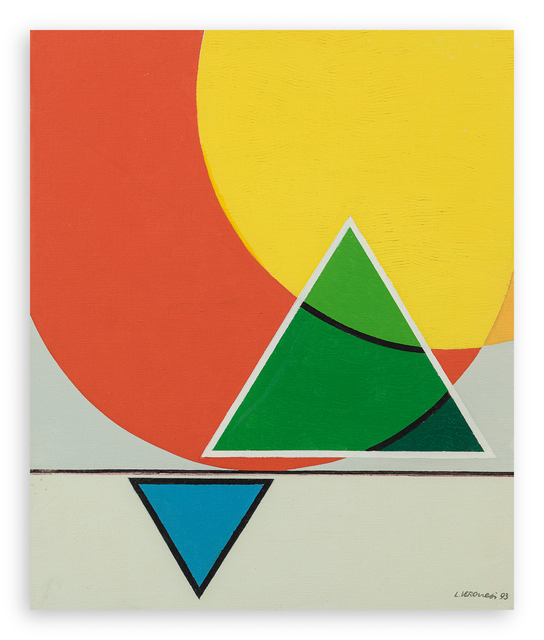 LUIGI VERONESI (1908-1998) - Costruzione SCIN17, 1993