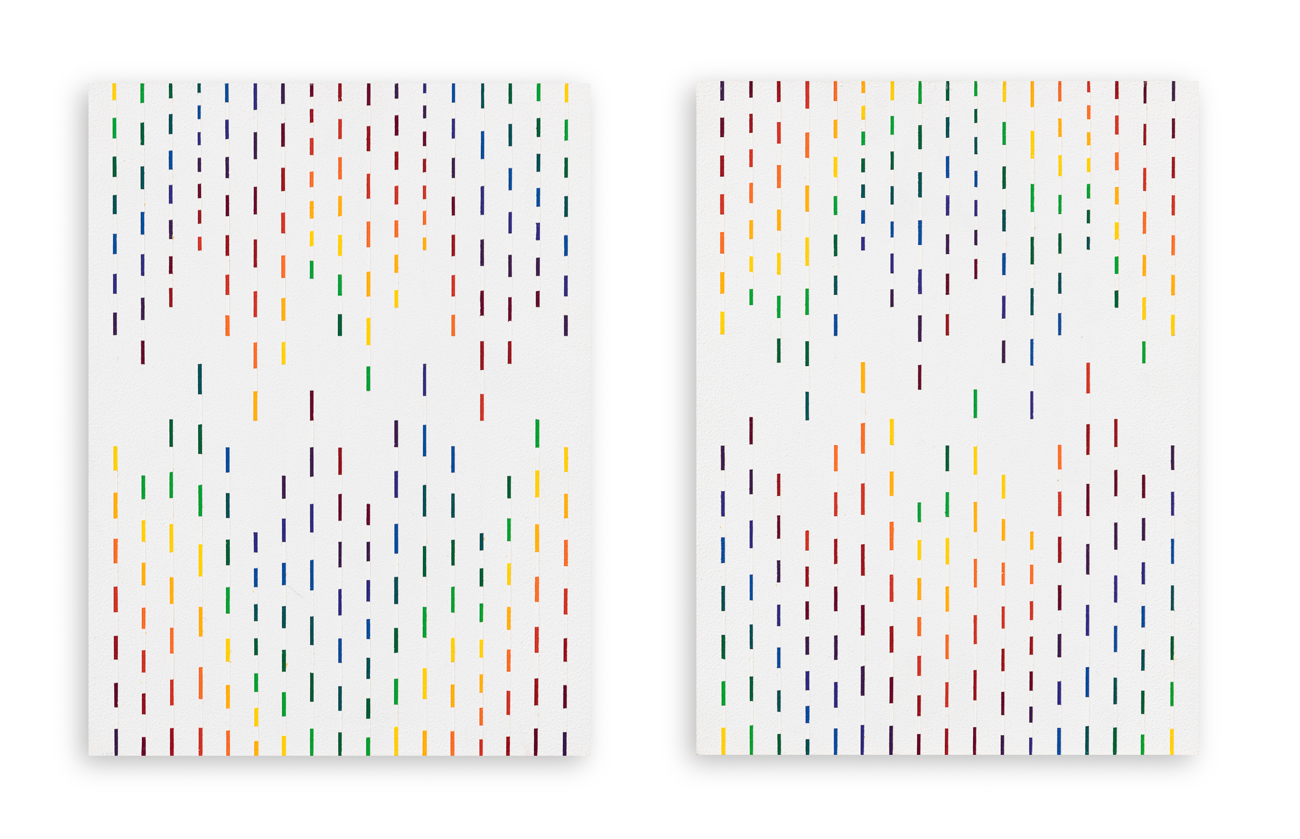 PAOLO MINOLI (1942-2004) - Arpeggio quarto dal giallo al rosso e dal viola, 1999
