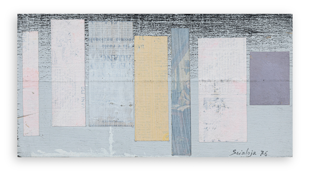 TOTI ANTONIO SCIALOJA (1914-1998) - Senza Titolo, 1976