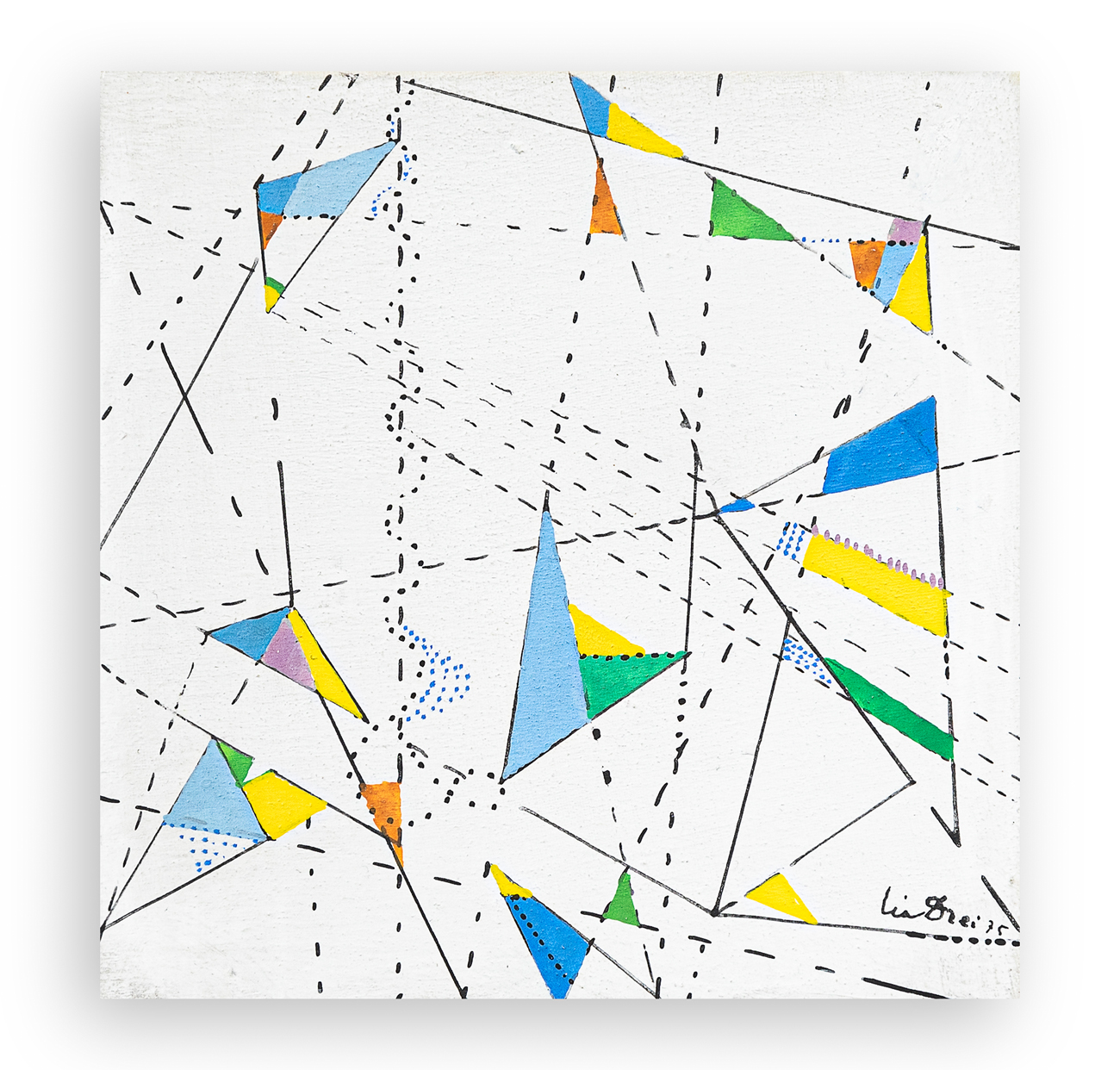 LIA DREI (1922-2005) - Senza Titolo, 1975