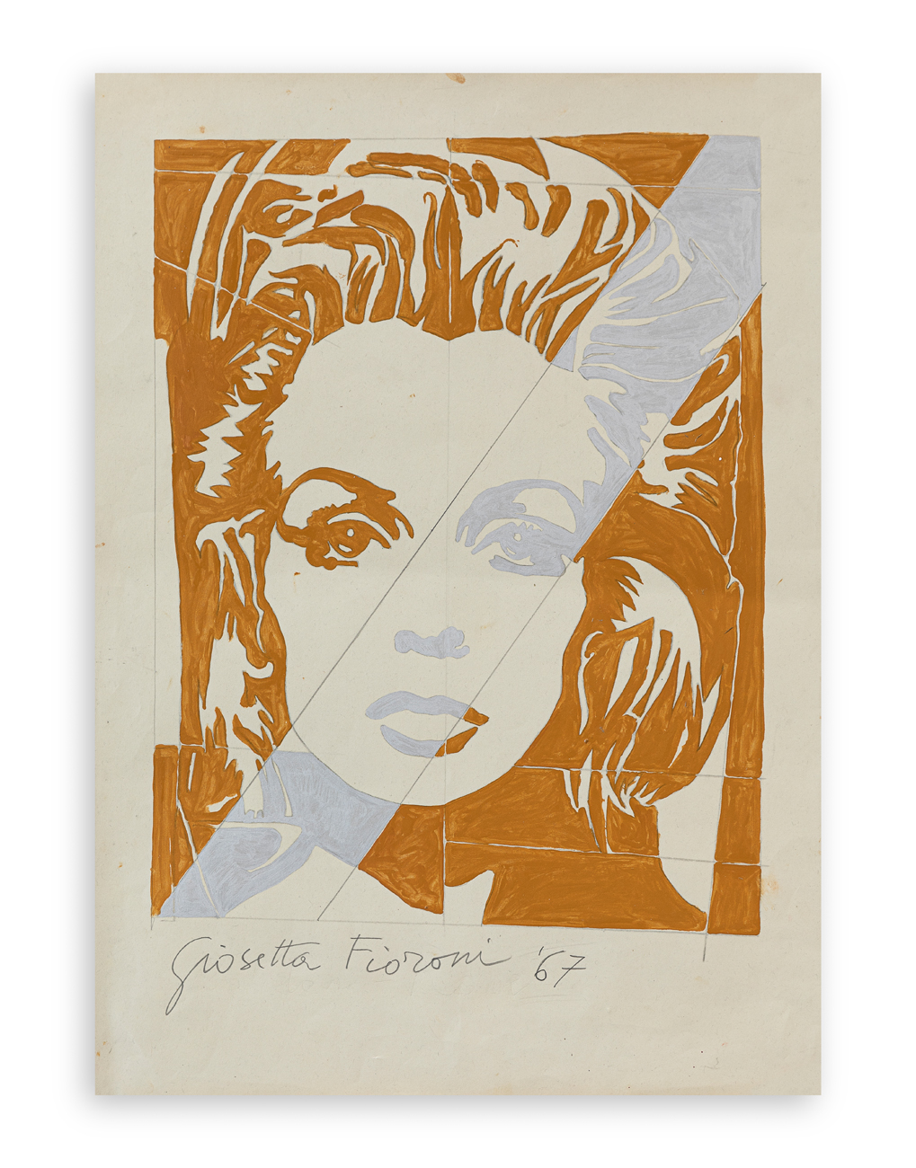 GIOSETTA FIORONI (1932) - Senza Titolo, 1967
