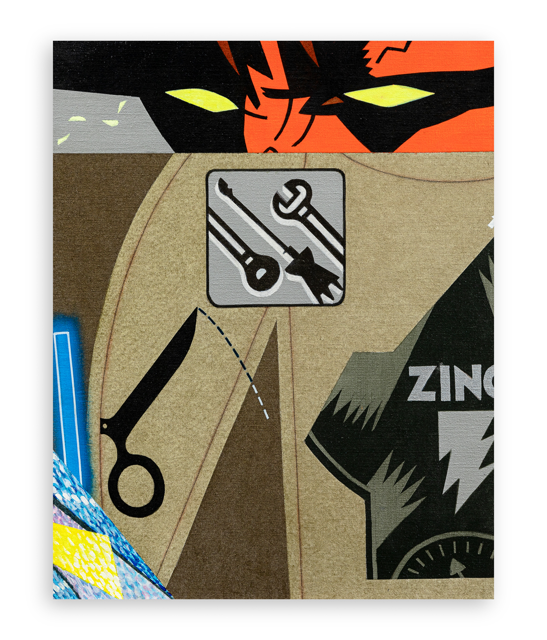 SERGIO SARRI (1938) - Studio per la principessa delle forbici, 2005