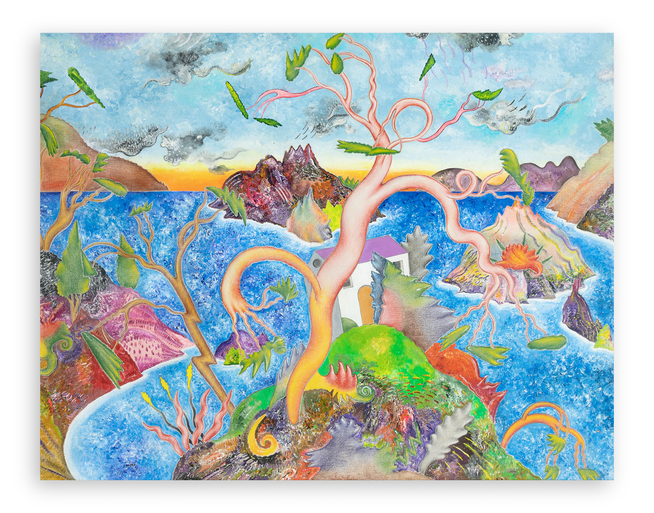 LUCA ALINARI (1943-2019) - Paesaggio, 1993