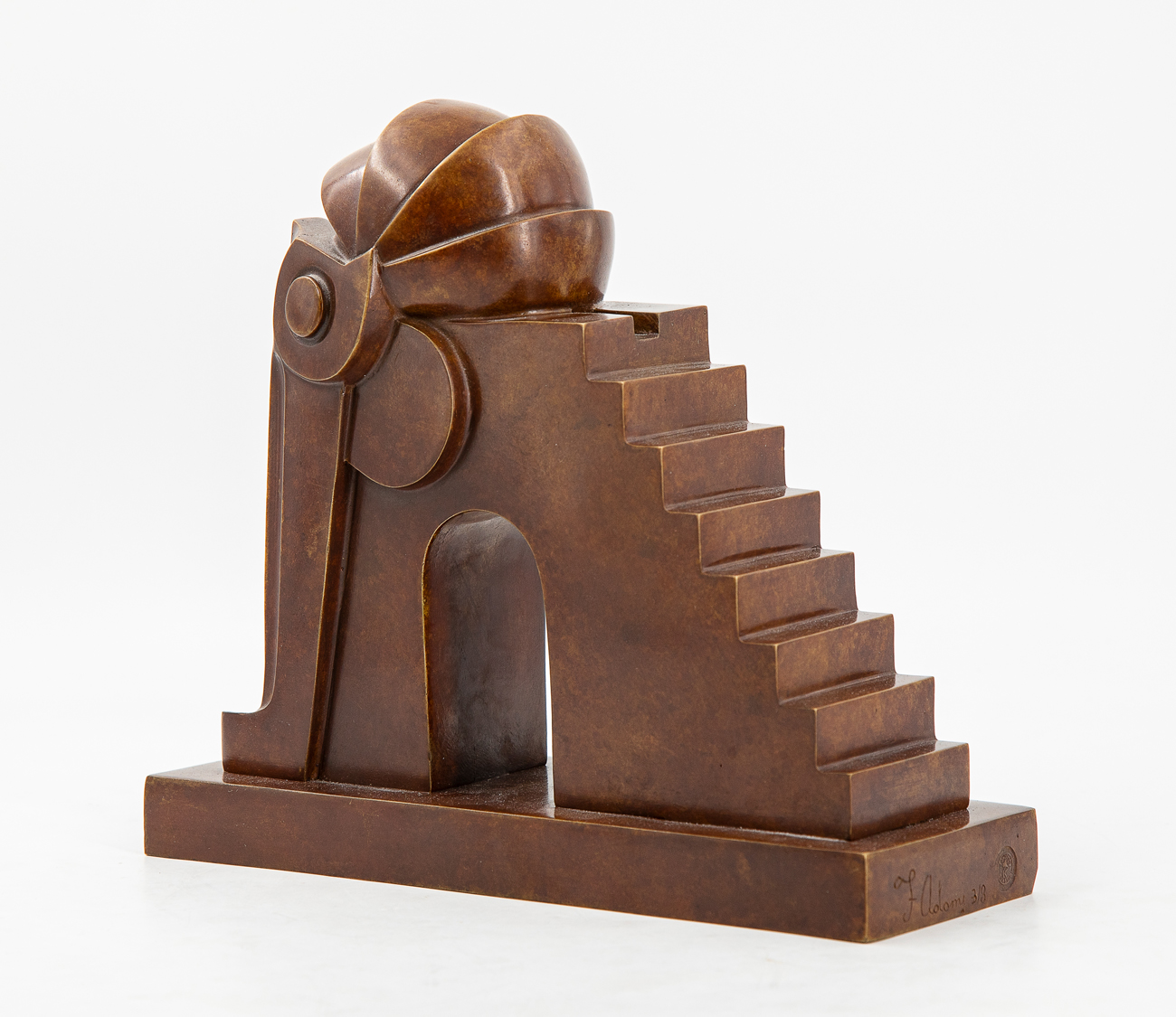 FRANCO ADAMI (1933-2022) - Senza Titolo (Il cavallo di Troia)
