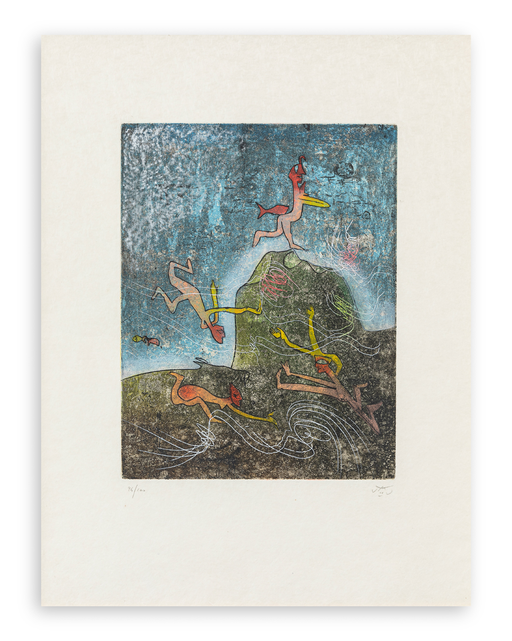 SEBASTIAN MATTA (1911-2002) - Senza Titolo, 1980 circa