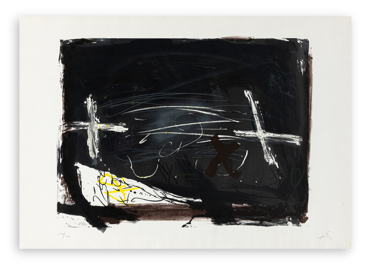ANTONI TAPIES (1923-2012) - La practica de l'Art, 1973