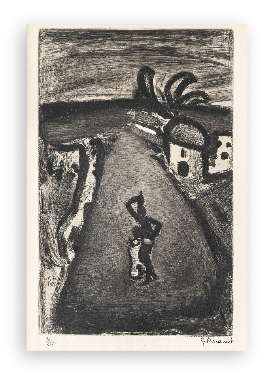 GEORGES ROUAULT (1871-1958) - Paysage tropical, 1928