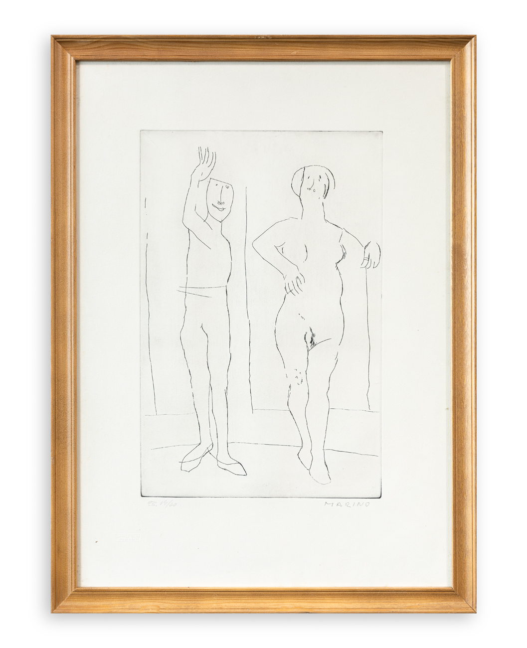 MARINO MARINI (1901-1980) - La ribalta, 1964