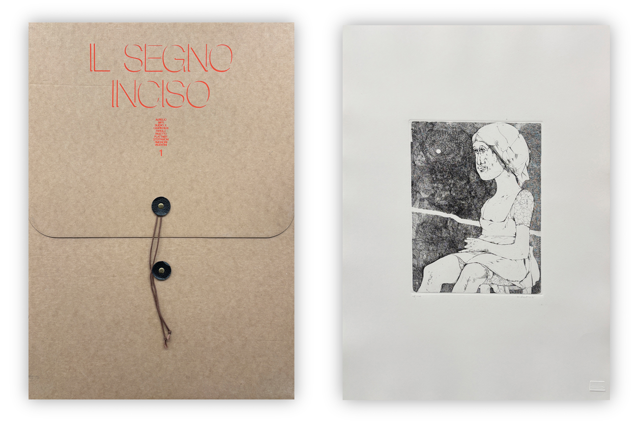 KARL PLATTNER (1919-1986) - Senza Titolo (Donna seduta), 1975