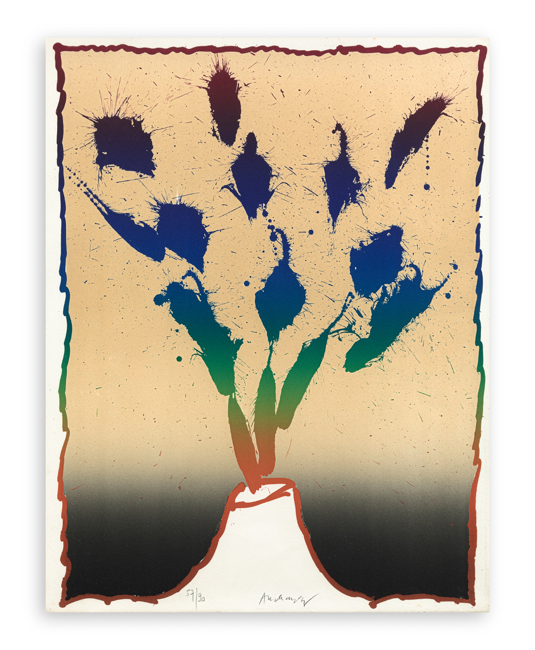 PIERRE ALECHINSKY (1927) - Vulcanologies, 1970