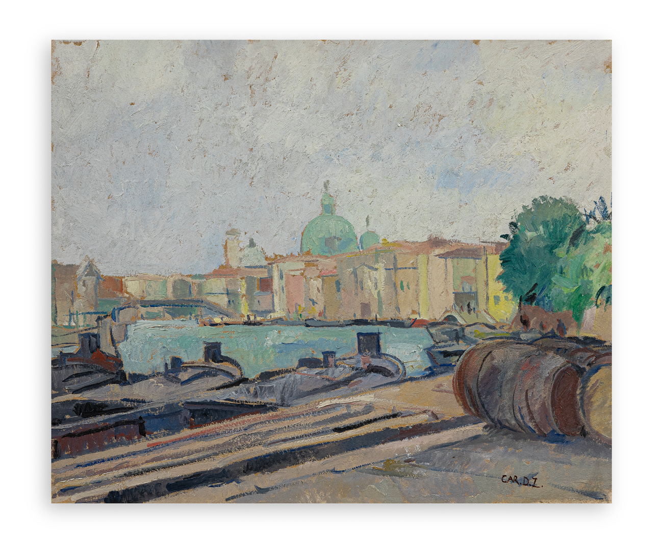 CARLO DALLA ZORZA (1903-1978) - Senza Titolo (Venezia)