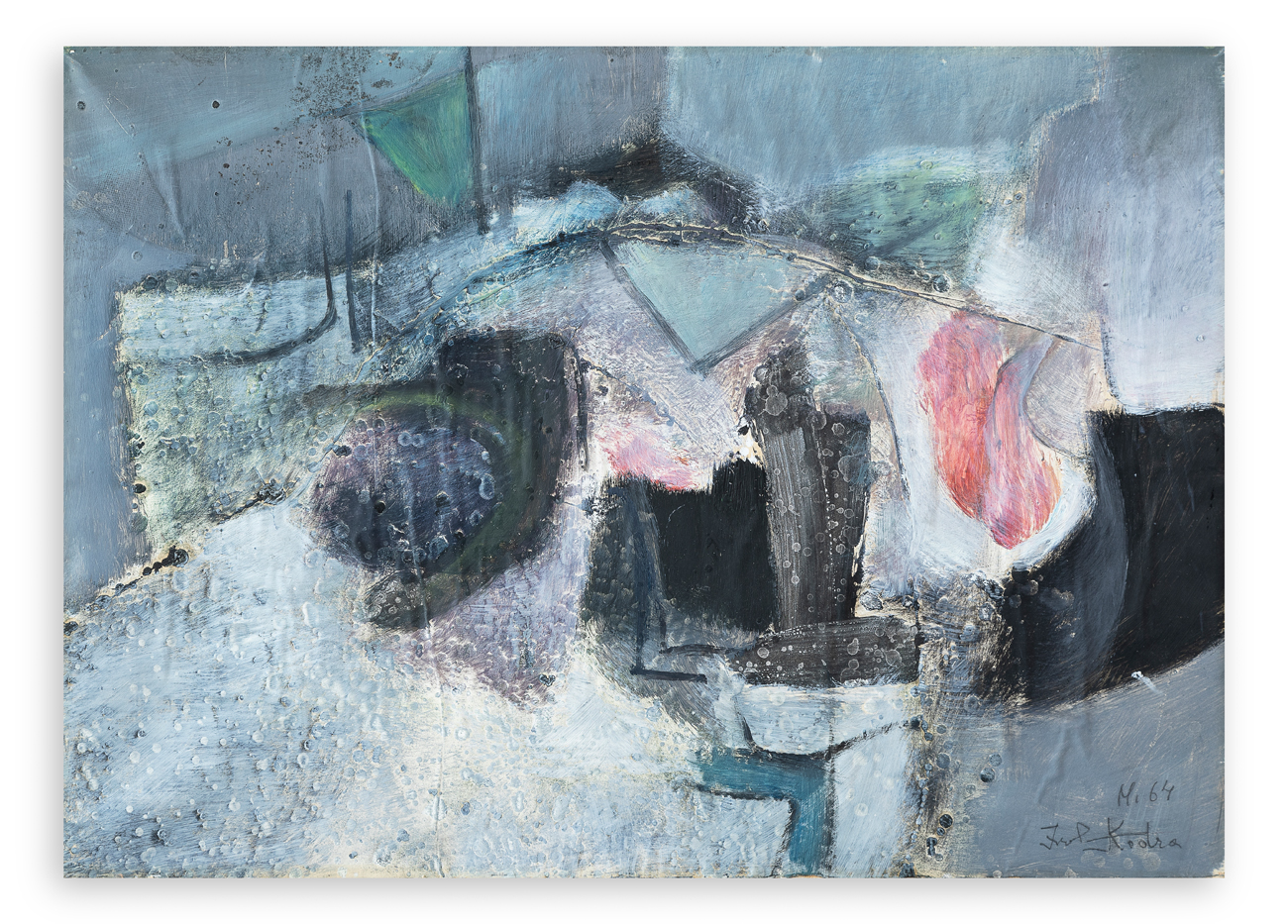 IBRAHIM KODRA (1918-2006) - Senza Titolo, 1964