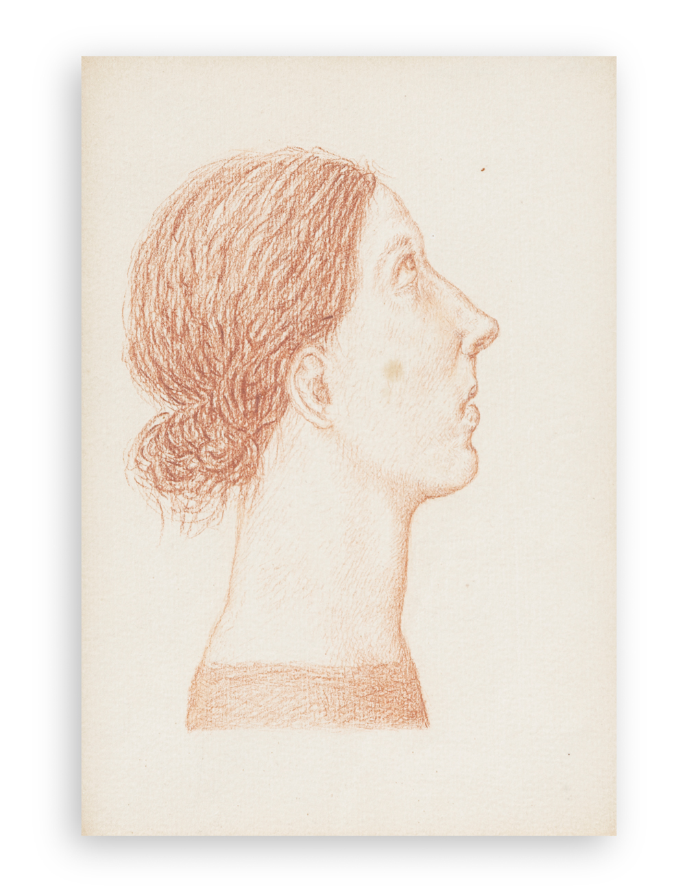 TULLIO GARBARI (1892-1931) - Senza Titolo (Profilo di donna), 1927-1929