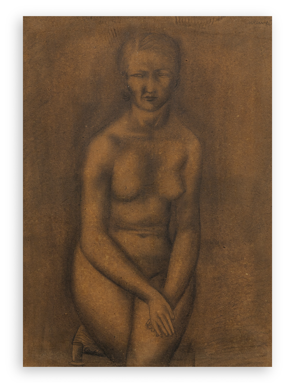 GIACOMO MANZÙ (1908-1991) - Modella, 1930