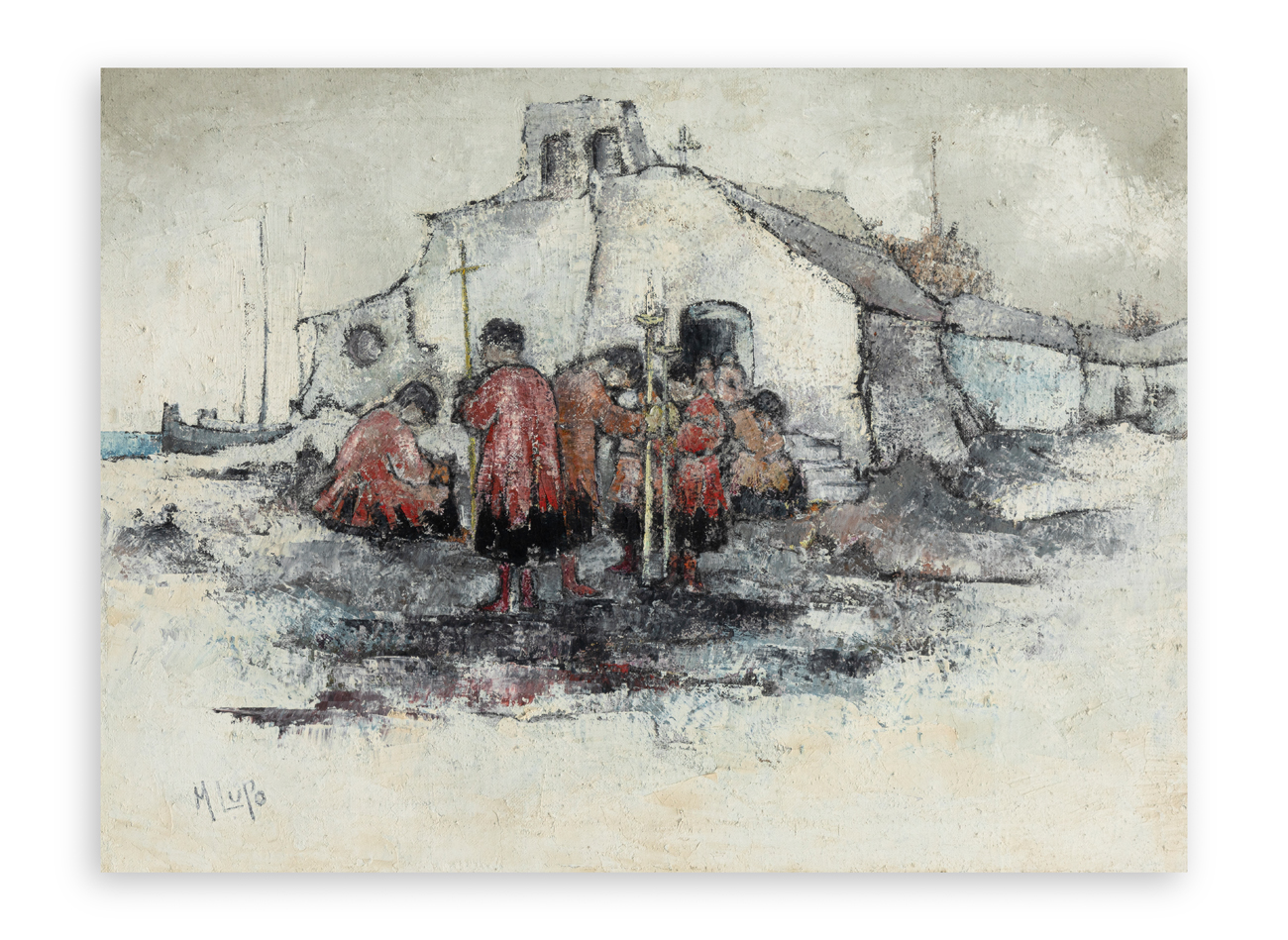 MARIO LUPO (1926-1992) - Senza Titolo