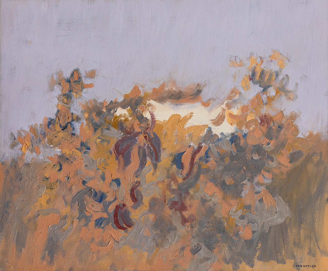 GIANCARLO CAZZANIGA (1930-2013) - Ricordo d'Estate, 1969