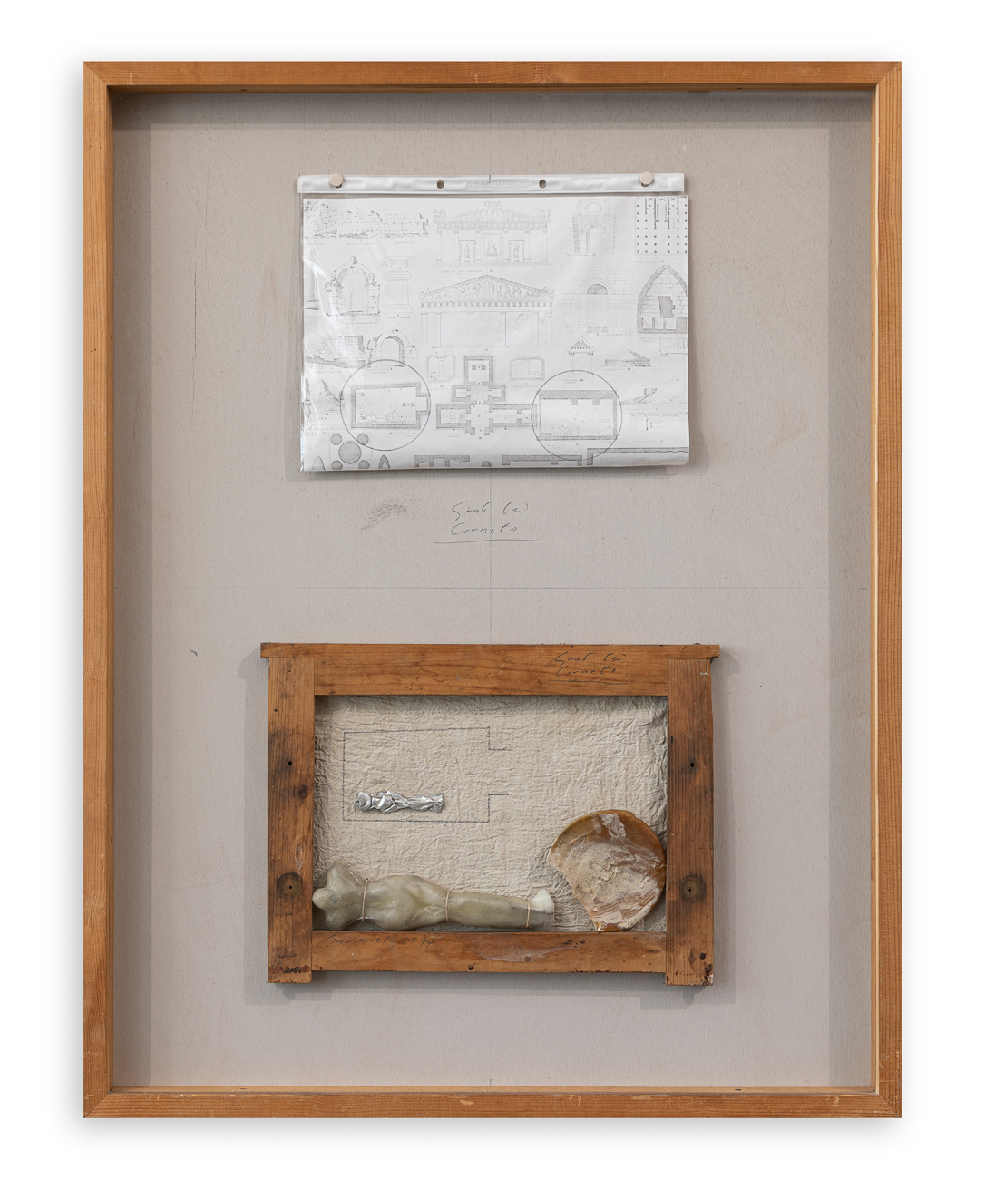 JÜRGEN BRODWOLF (1932) - Grab bei Corneto (Tomba dei Corneto), 1979