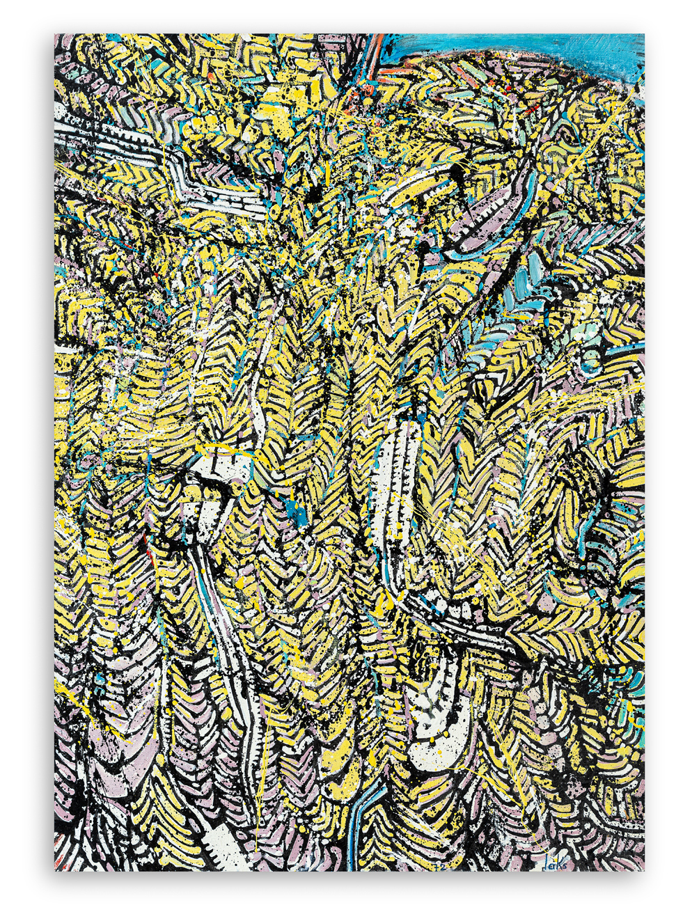 VICTOR LAKS (1924-2011) - Senza Titolo, 1972