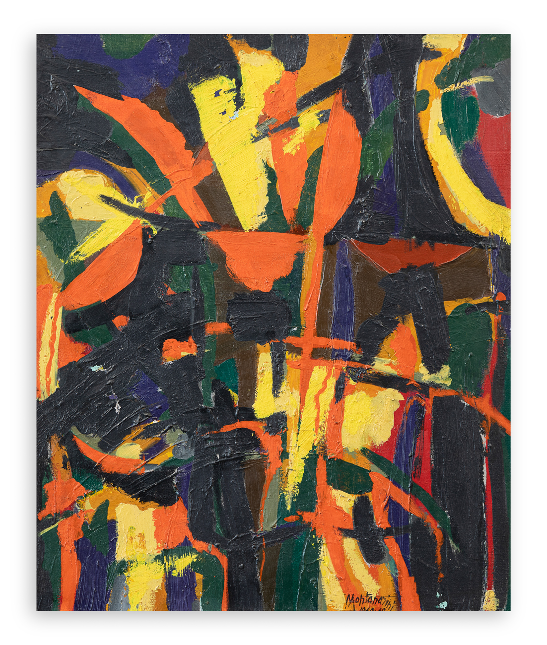 LUIGI MONTANARINI (1906-1998) - Fiori natalizi, 1960/1969