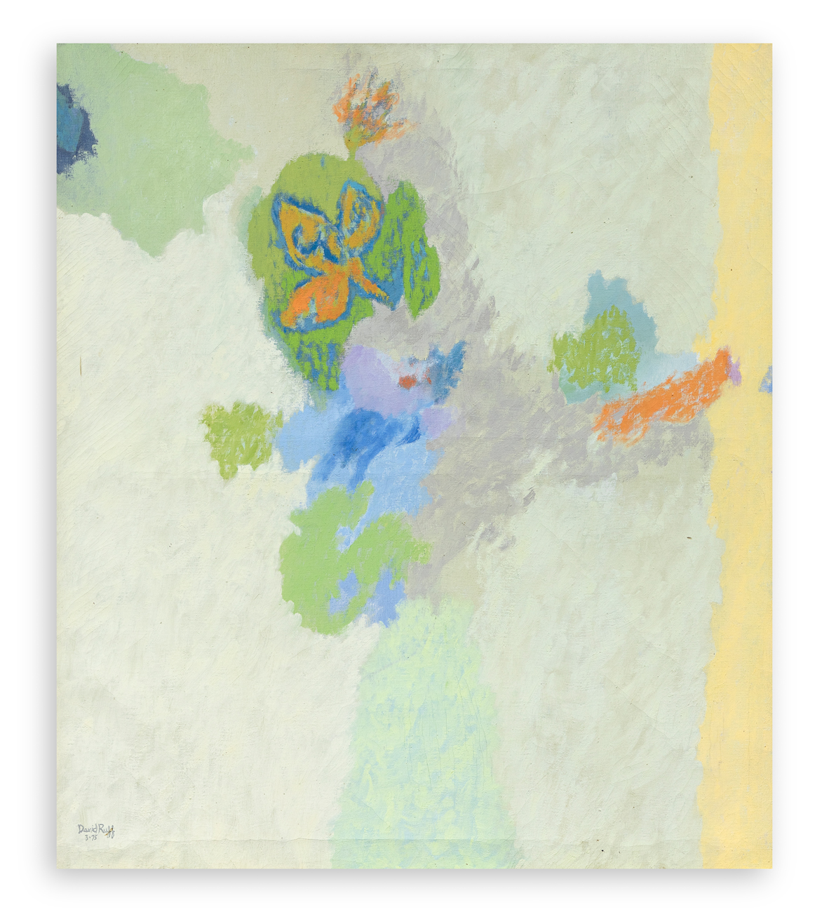 DAVID RUFF (1925-2007) - Sun Flower, 1975