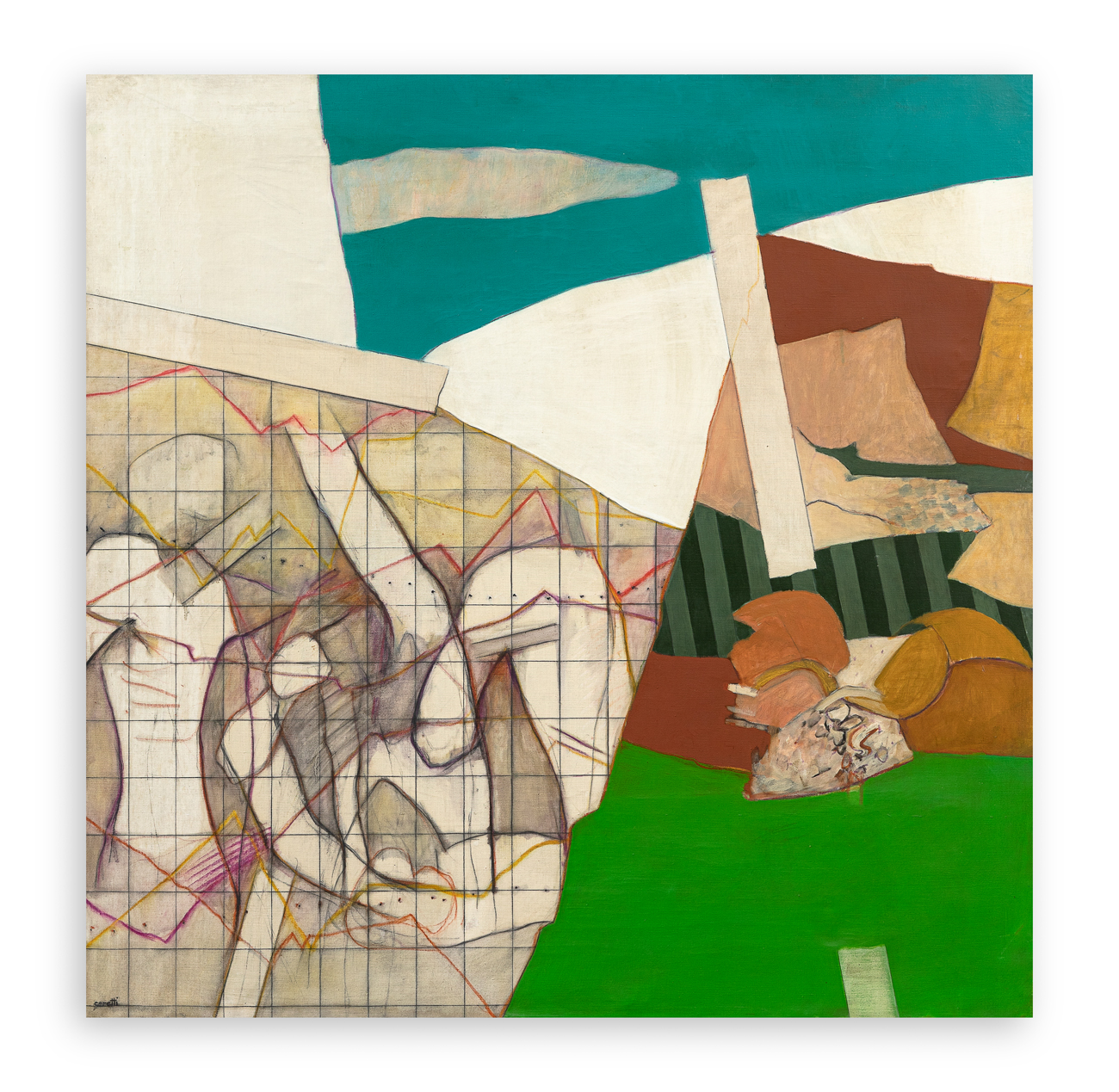 MINO CERETTI (1930) - Frammenti, 1966