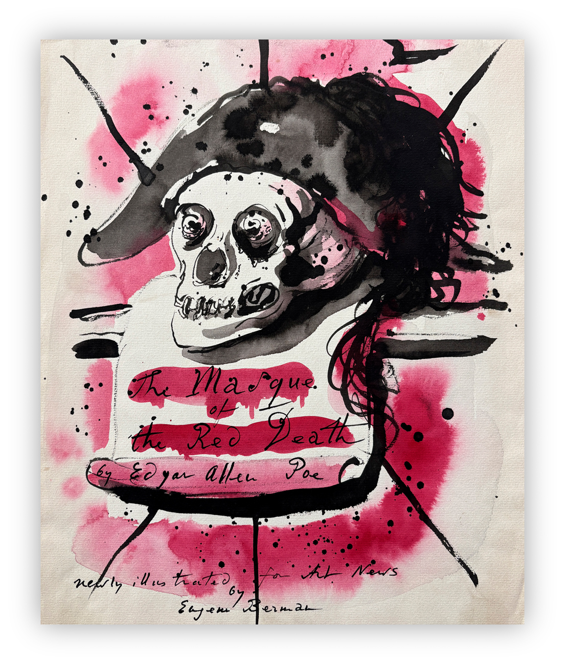 EUGÈNE BERMAN (1899-1972) - The Masque of the Red Death by Edgar Allan Poe