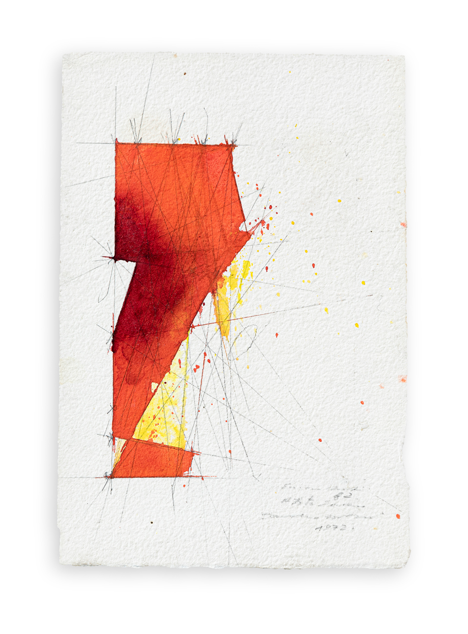 SANDRO MARTINI (1941-2022) - Senza Titolo, 1972