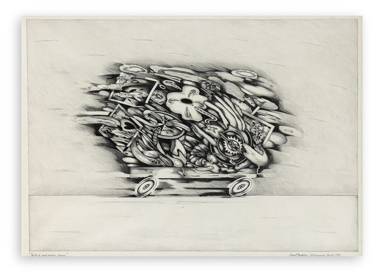 STUART BERKELEY (1944) - You are a road runner honey, 1971
