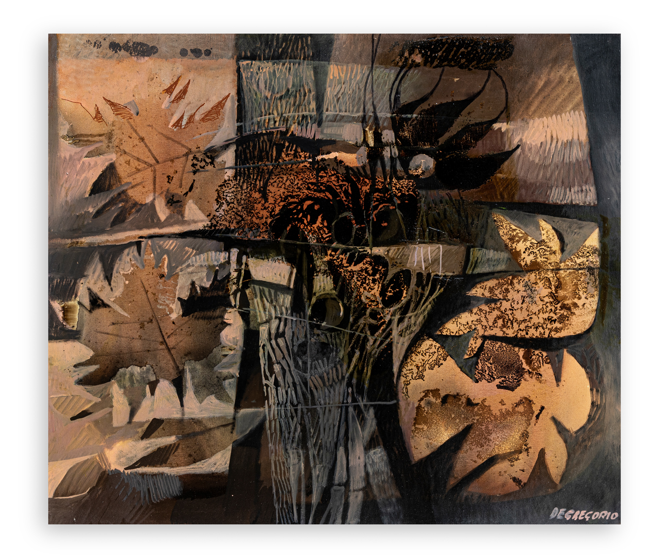 GIUSEPPE DE GREGORIO (1920-2007) - Giardino in Autunno