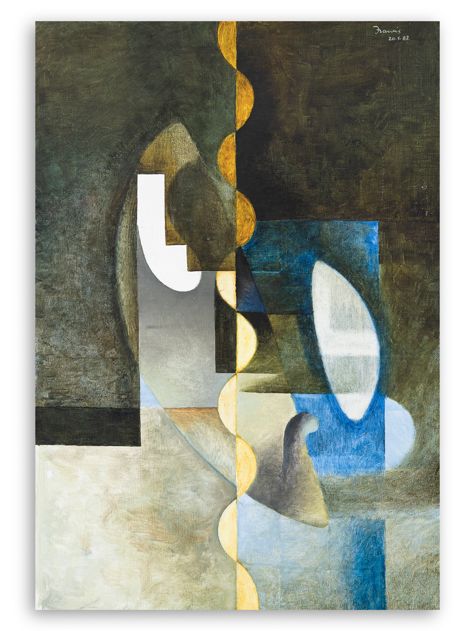 MICHAEL VINCENT FRANCIS (1922-2009) - Verticle Rythms, 1983