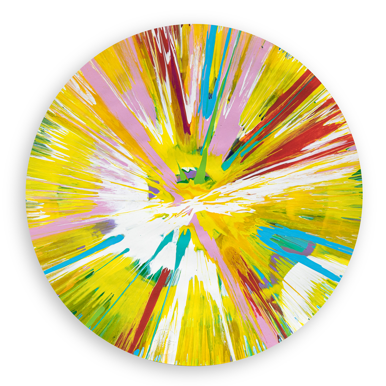 DAMIEN HIRST (1965) - Circle Spin Painting, 2009