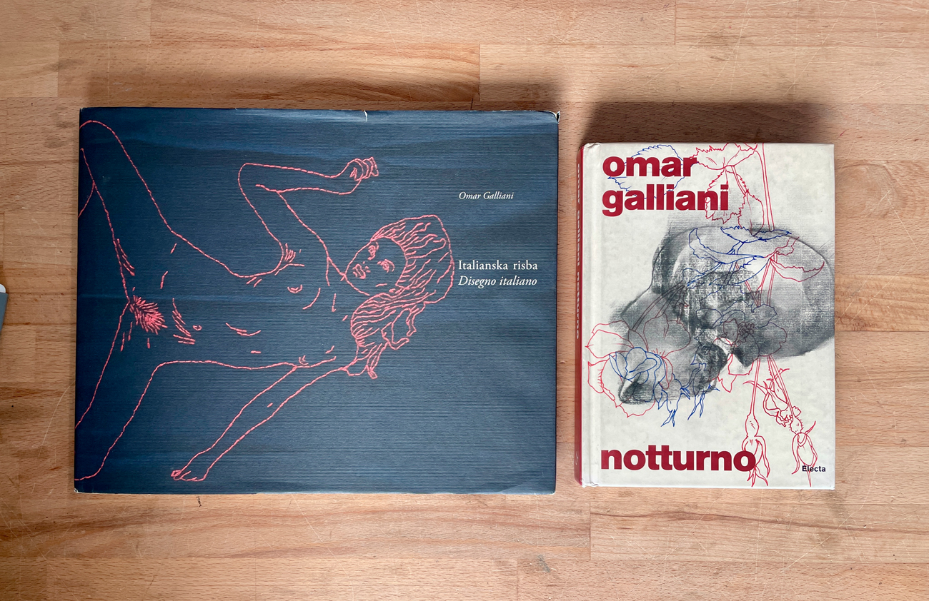 OMAR GALLIANI - Lotto unico di 2 cataloghi