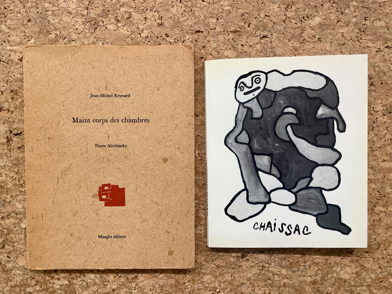 PIERRE ALECHINSKY E GASTON CHAISSAC - Lotto unico di 2 cataloghi