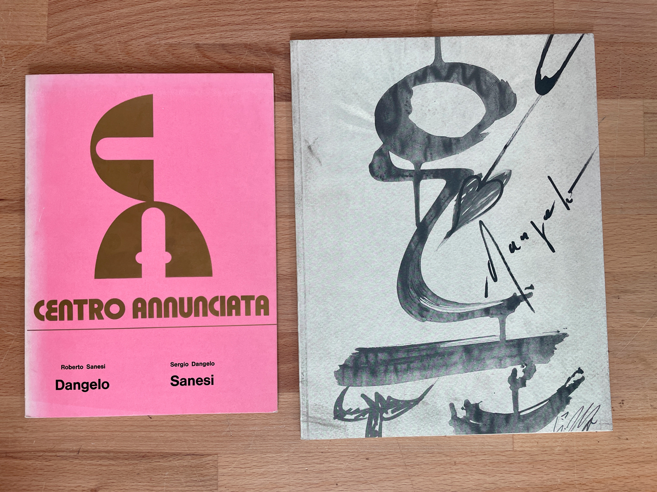 SERGIO DANGELO - Lotto unico di 2 cataloghi