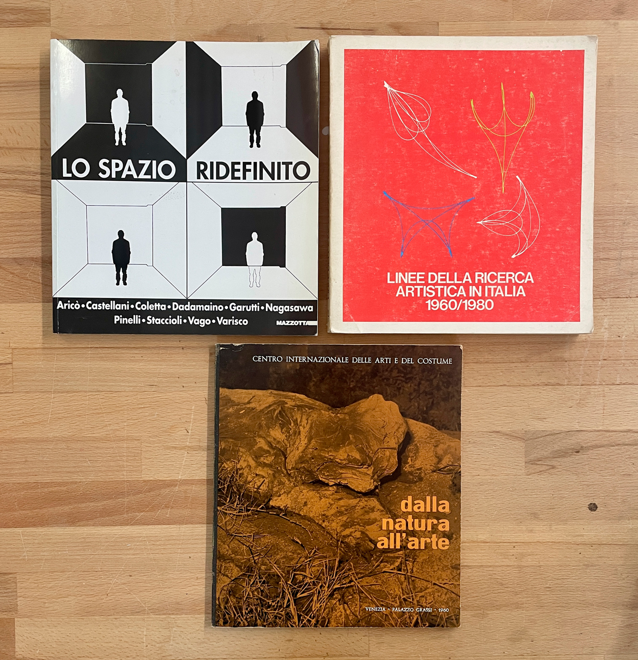 COLLETTIVE D'ARTE DEL DOPOGUERRA - Lotto unico di 3 cataloghi