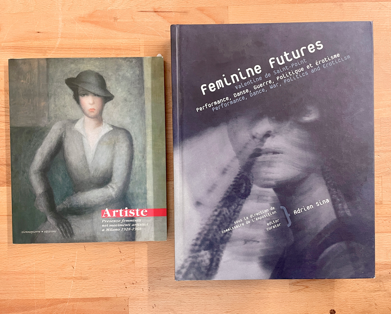 ARTE FEMMINILE - Lotto unico di 2 cataloghi